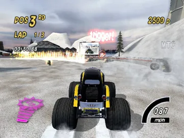 Monster 4x4 World Circuit (USA) screen shot game playing